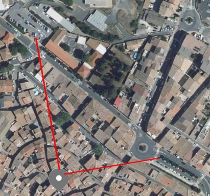 Maison De Village Dans Le Centre Du Vieux Quartier Marseillan  Exteriör bild