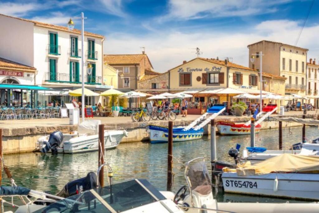 Maison De Village Dans Le Centre Du Vieux Quartier Marseillan  Exteriör bild